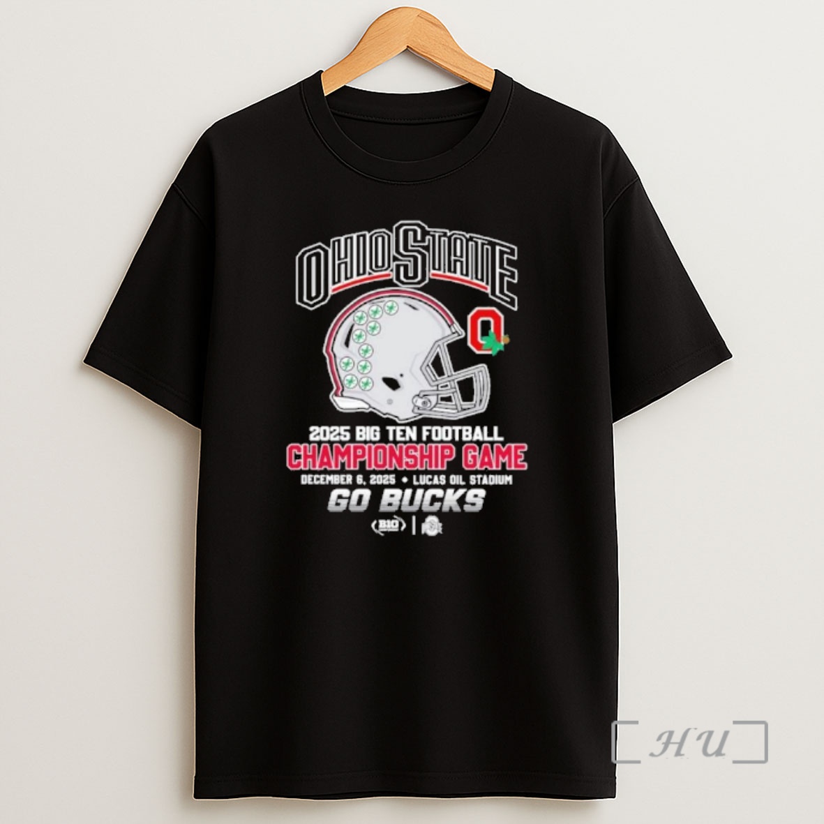 Officials Ohio State Buckeyes 2025 Big 10 Football Championship Game Go Bucks Premium Shirt Sweatshirt Tee