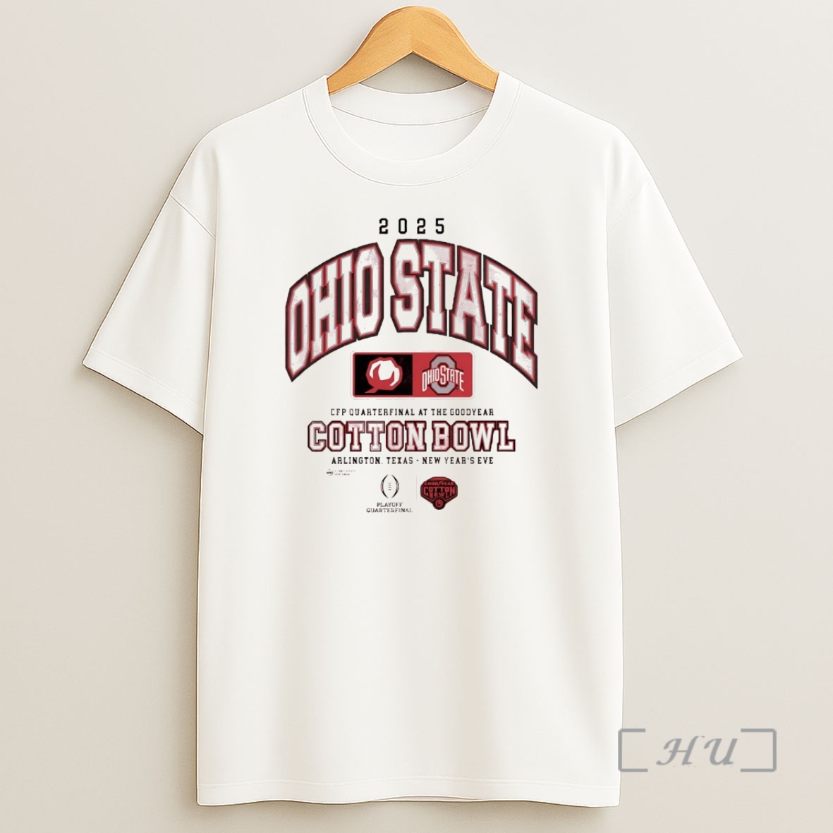 Officials Ohio State Buckeyes 2025 Cotton Bowl Cfp Quarterfinal At Goodyear Premium Shirt Sweatshirt Tee