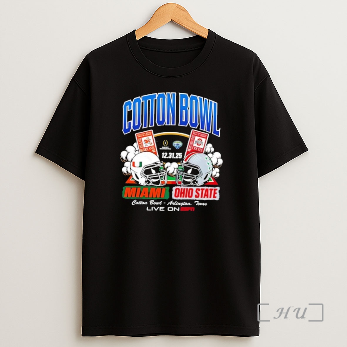 Officials Ohio State Buckeyes 2025 Cotton Bowl Head To Head Shirt Sweatshirt Tee