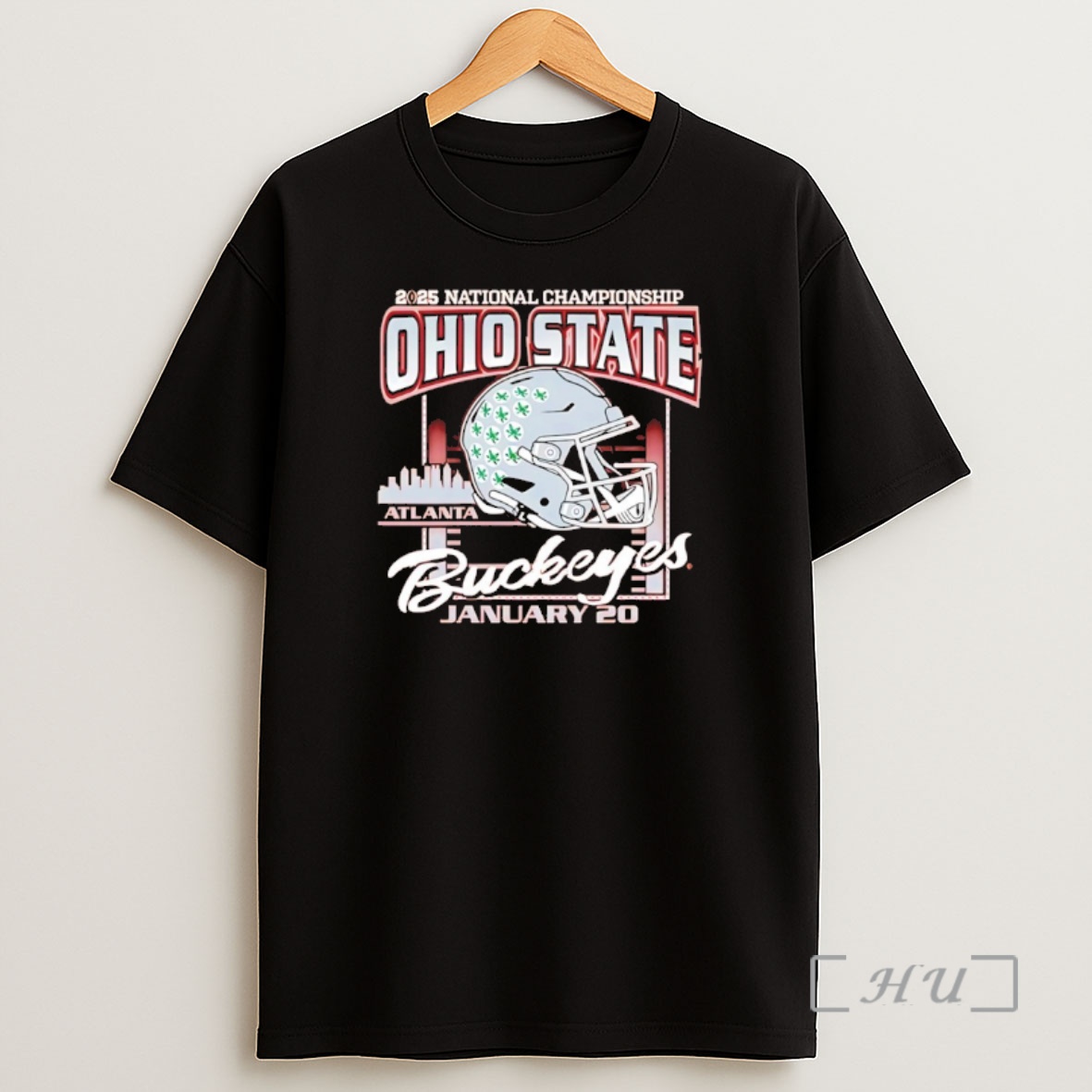Officials Ohio State Buckeyes 2025 National Championship Football Helmet Premium Shirt Sweatshirt Tee