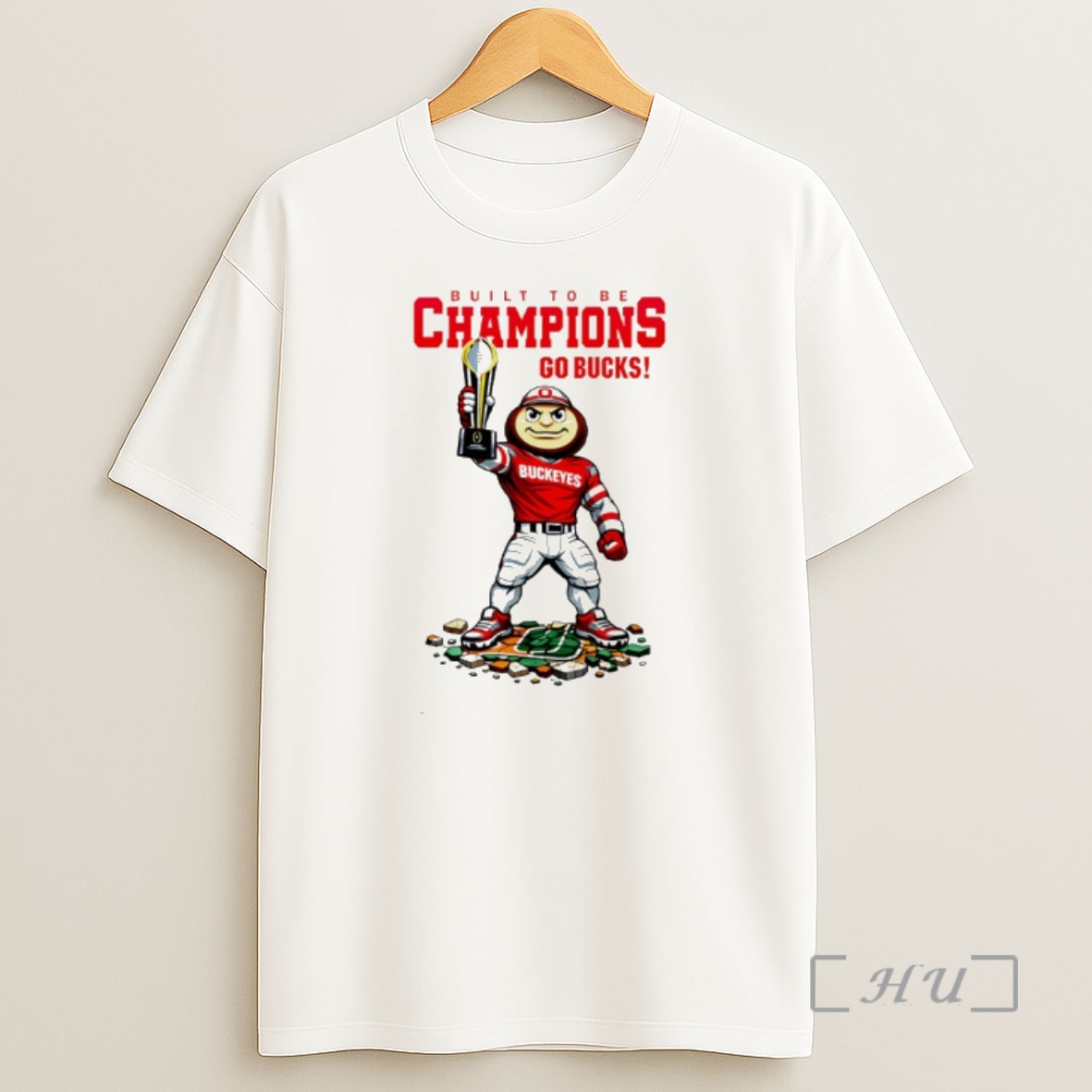 Officials Ohio State Buckeyes 2026 Cfp Built To Be Champions Go Bucks Shirt Sweatshirt Tee