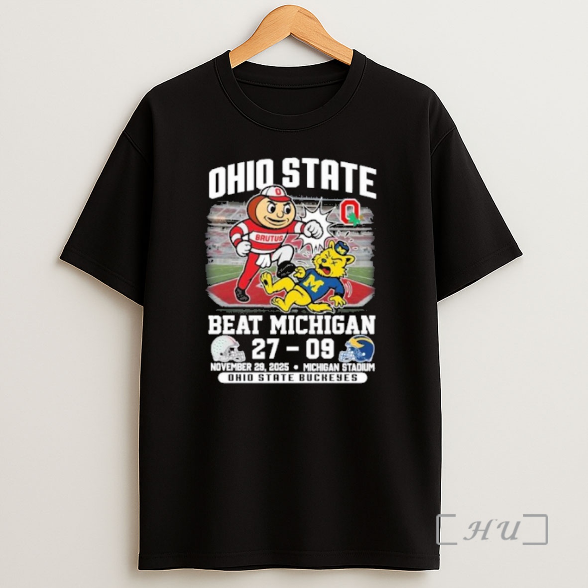 Officials Ohio State Buckeyes Beat Michigan 27 9 Final Score Premium Shirt Sweatshirt Tee