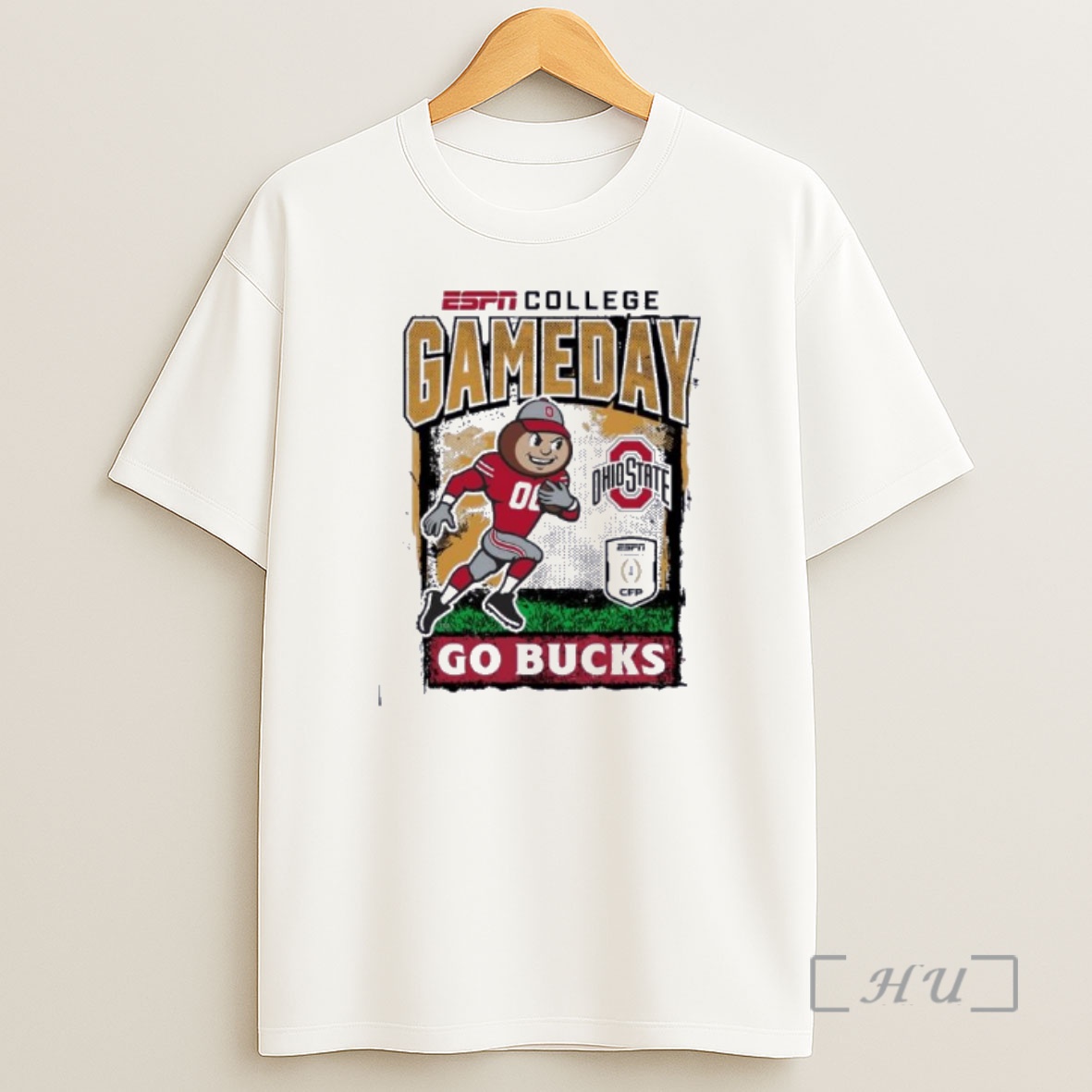 Officials Ohio State Buckeyes Cfp Gameday 1st Round Mascot Go Bucs Shirt Sweatshirt Tee
