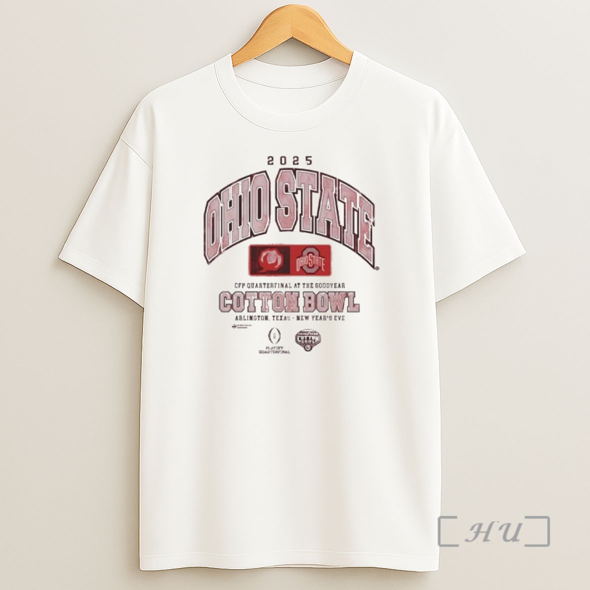 Officials Ohio State Buckeyes Cfp Quarterfinal At The Goodyear 2025 Cotton Bowl Shirt Sweatshirt Tee