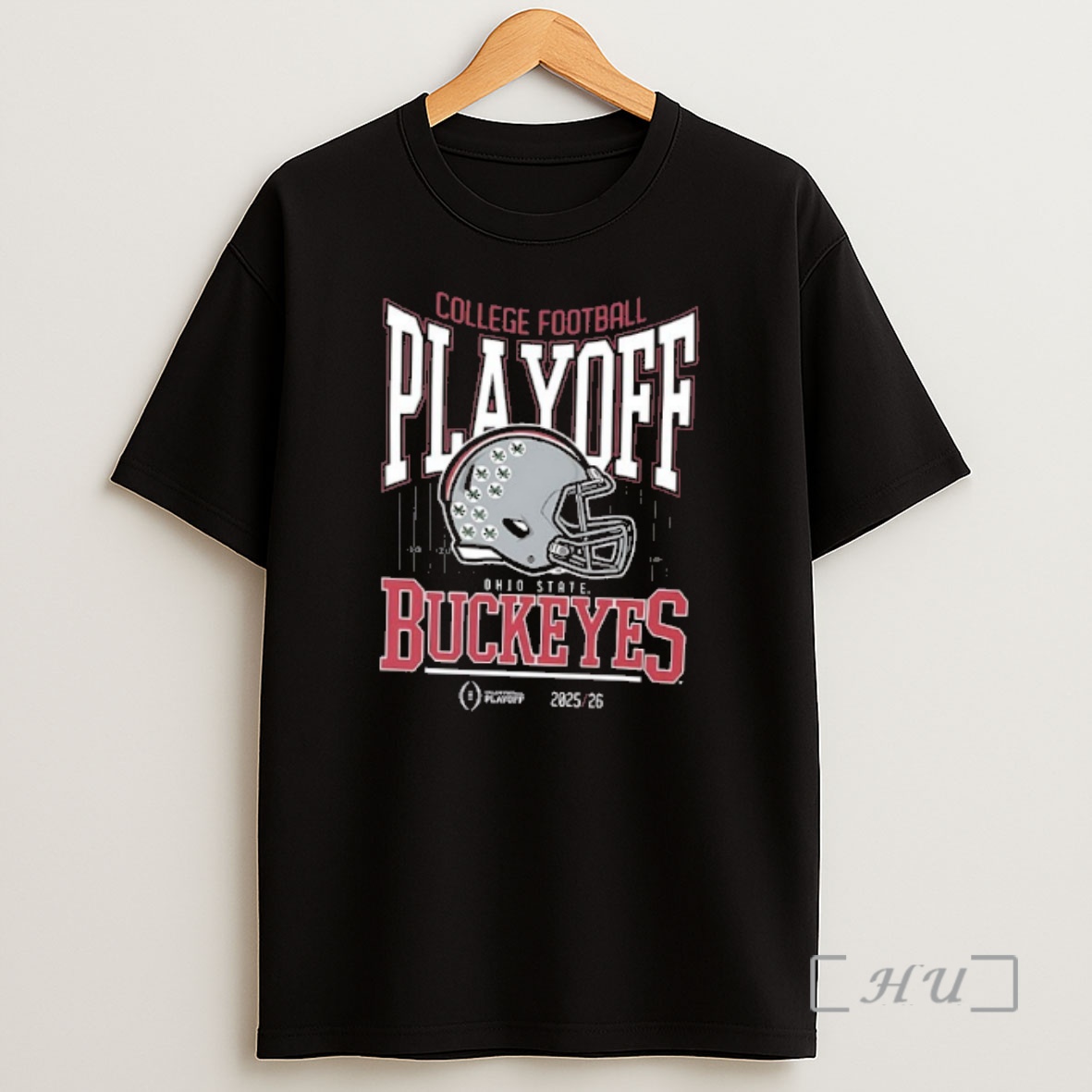 Officials Ohio State Buckeyes College Football Playoff 2025 26 Helmet 2 Sided Shirt Sweatshirt Tee
