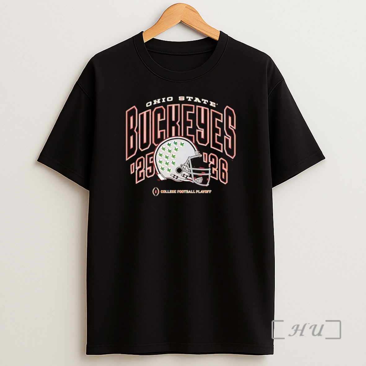 Officials Ohio State Buckeyes Football 2025 2026 Cfp Bound Helmet Shirt Sweatshirt Tee