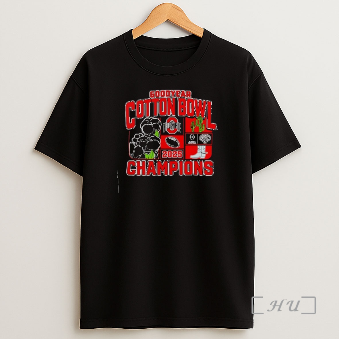 Officials Ohio State Buckeyes Goodyear Cotton Bowl Champions 2025 Shirt Sweatshirt Tee