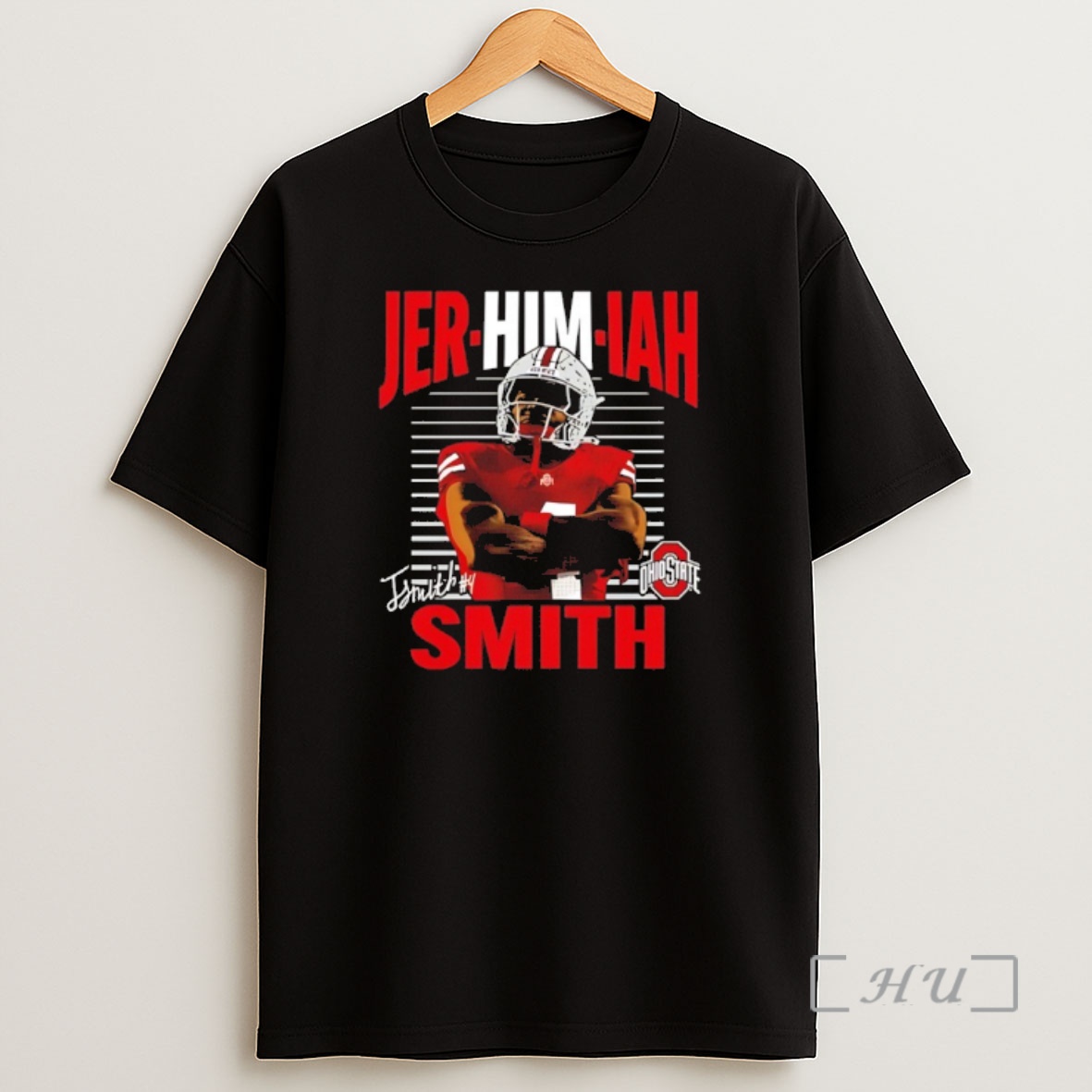 Officials Ohio State Buckeyes Jeremiah Smith Jer Him Iah Signature Premium Shirt Sweatshirt Tee
