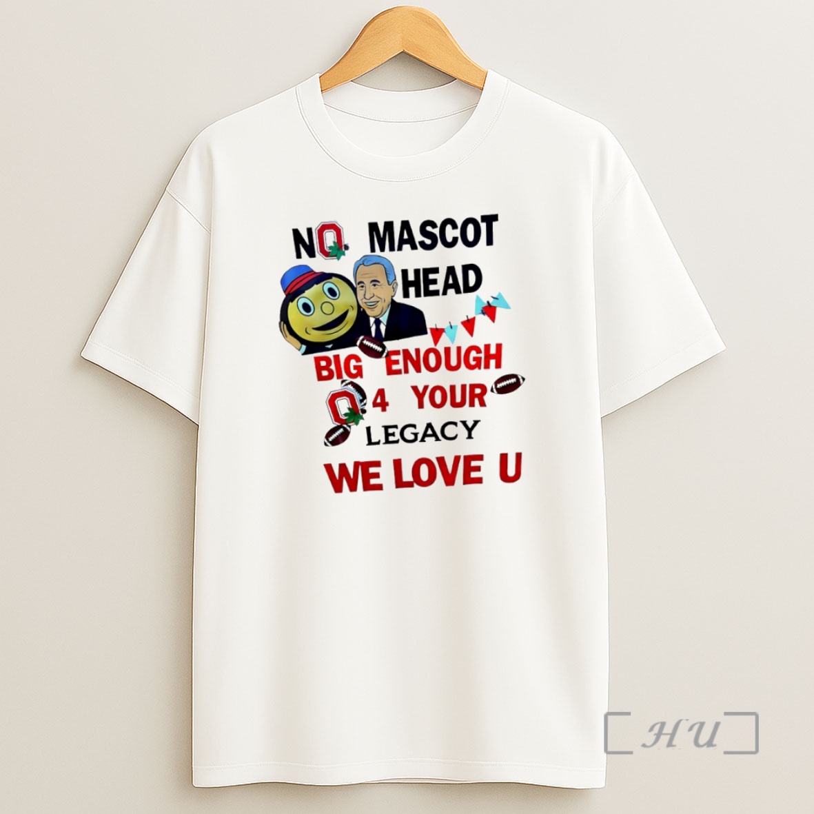 Officials Ohio State Buckeyes Lee Corso No Mascot Head Big Enough 4 Your Legacy We Love U Circle Premium Shirt Sweatshirt Tee