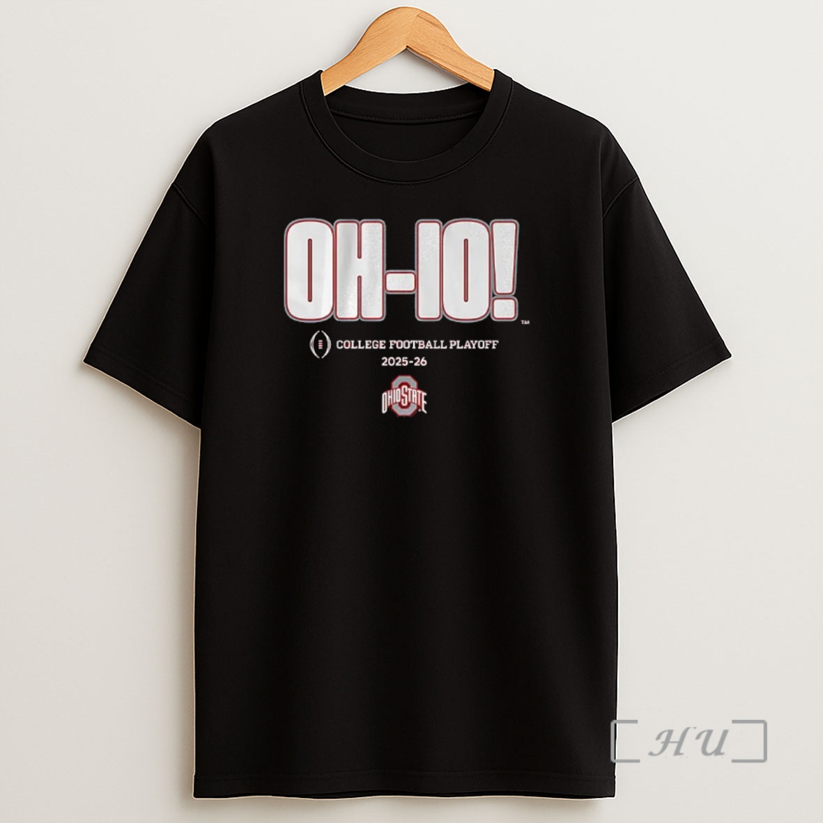 Officials Ohio State Buckeyes Ncaa 2025 2026 Oh Io College Football Playoff Team Slogan Premium Shirt Sweatshirt Tee