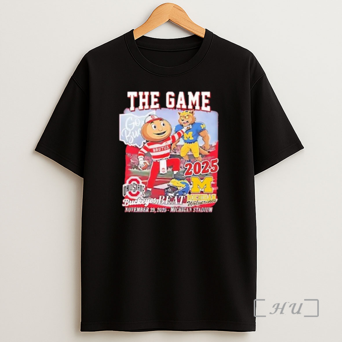 Officials Ohio State Buckeyes The Game Beat Michigan Wolverines 2025 Stadium Go Bucks Mascot Premium Shirt Sweatshirt Tee
