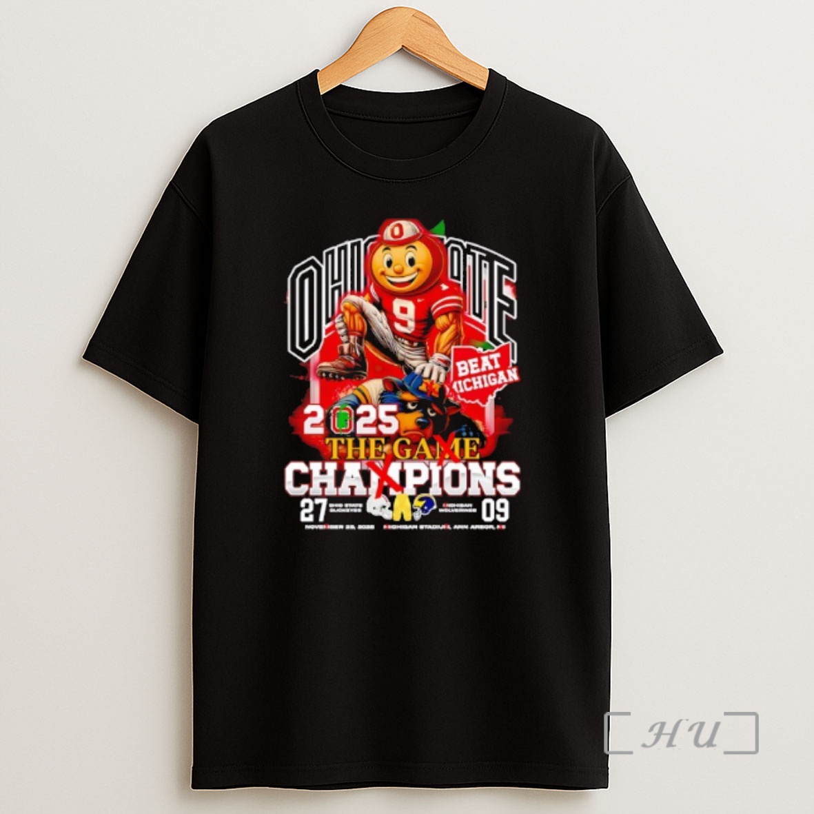Officials Ohio State Buckeyes Beat Michigan The Game Champions 2025 Shirt Sweatshirt Tee