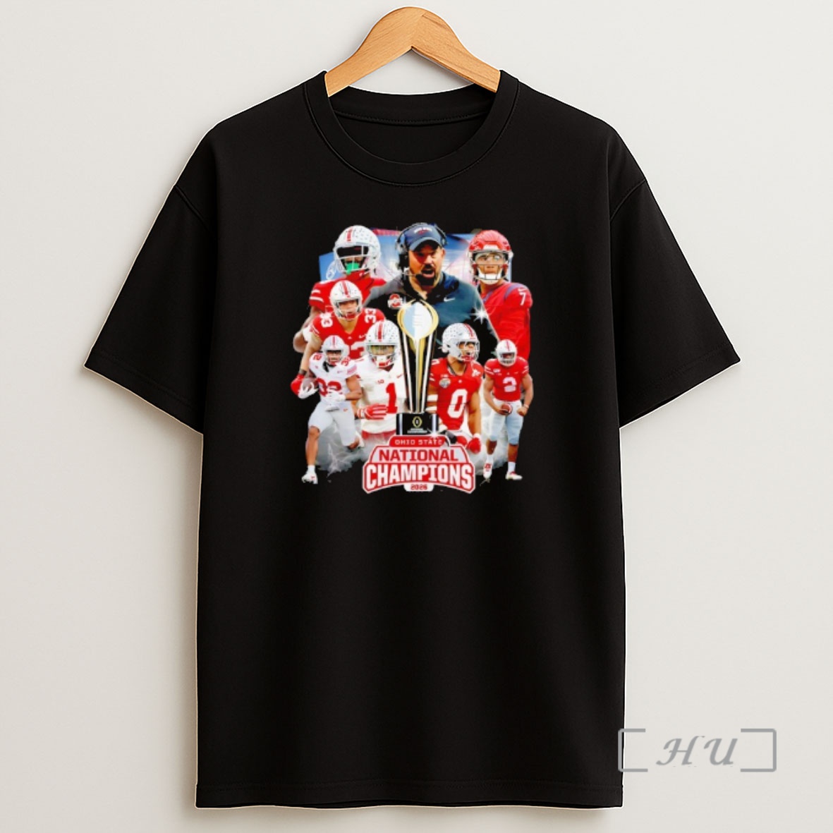 Officials Ohio State Buckeyes Coach And Players National Champions 2026 Graphic Shirt Sweatshirt Tee