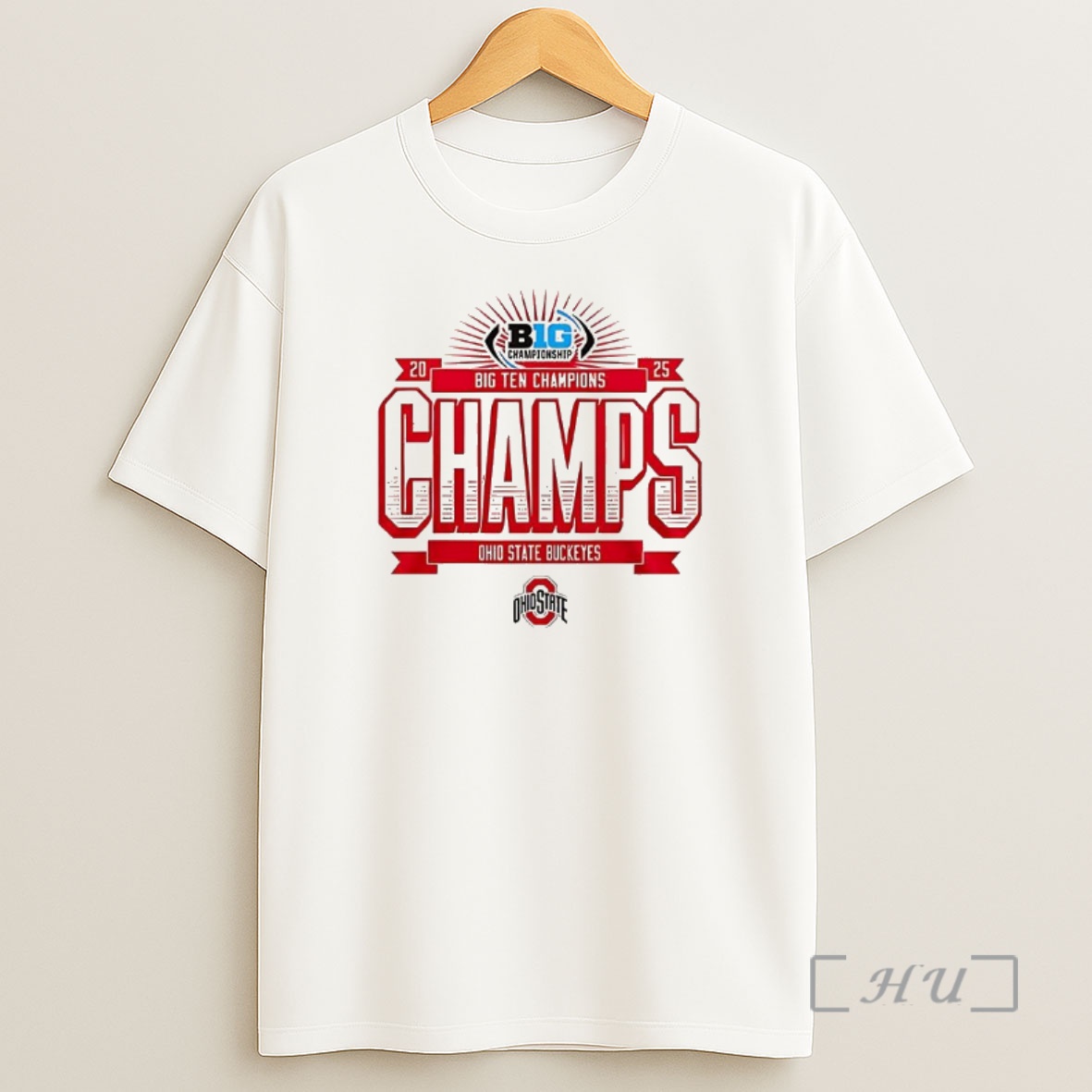 Officials Ohio State Buckeyes Football Big Ten Championship 2025 Premium Shirt Sweatshirt Tee