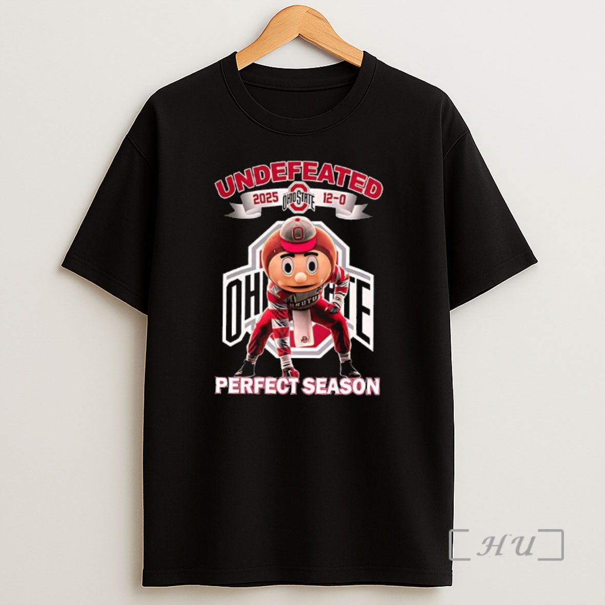 Officials Ohio State Buckeyes Undefeated Perfect Season 2025 12 0 Brutus Buckeye Mascot Shirt Sweatshirt Tee