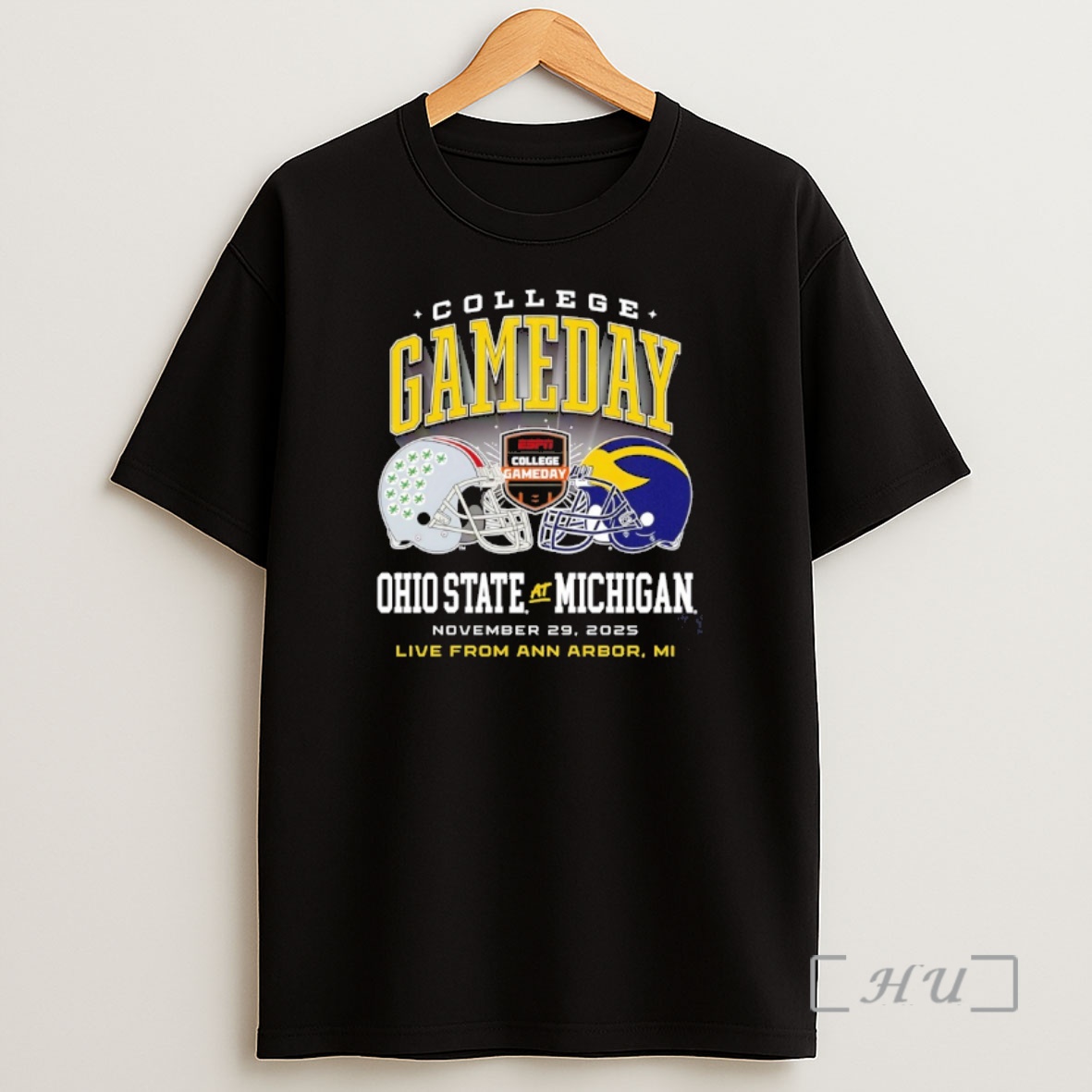 Officials Ohio State Buckeyes Vs Michigan Wolverines 2025 College Gameday Premium Shirt Sweatshirt Tee