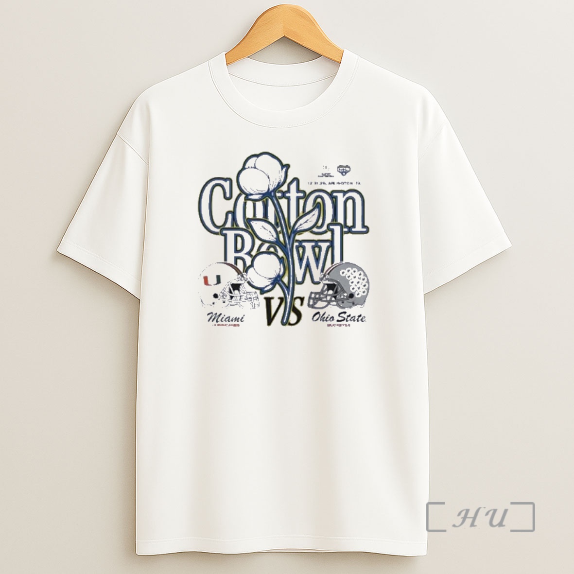Officials Ohio State Vs Miami 2025 Cotton Bowl At Arlington Tx December 31 2025 Helmet Shirt Sweatshirt Tee