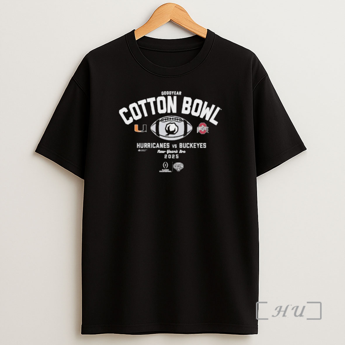 Officials Ohio State Vs Miami 2025 Goodyear Cotton Bowl New Years Eve Shirt Sweatshirt Tee