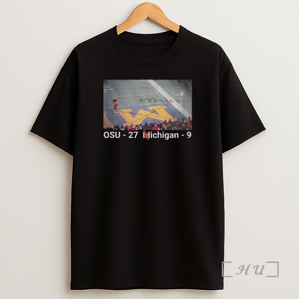 Officials Ohio Vs Michigan Rivalry Score 27 9 Funny Game Day Premium Shirt Sweatshirt Tee