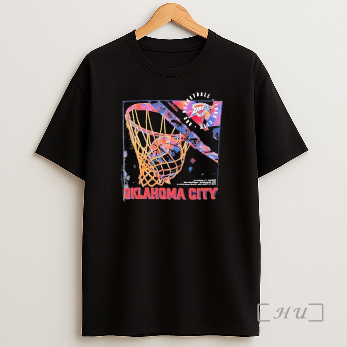 Officials Oklahoma City Thunder Chase Chrome Basket Shirt Sweatshirt Tee