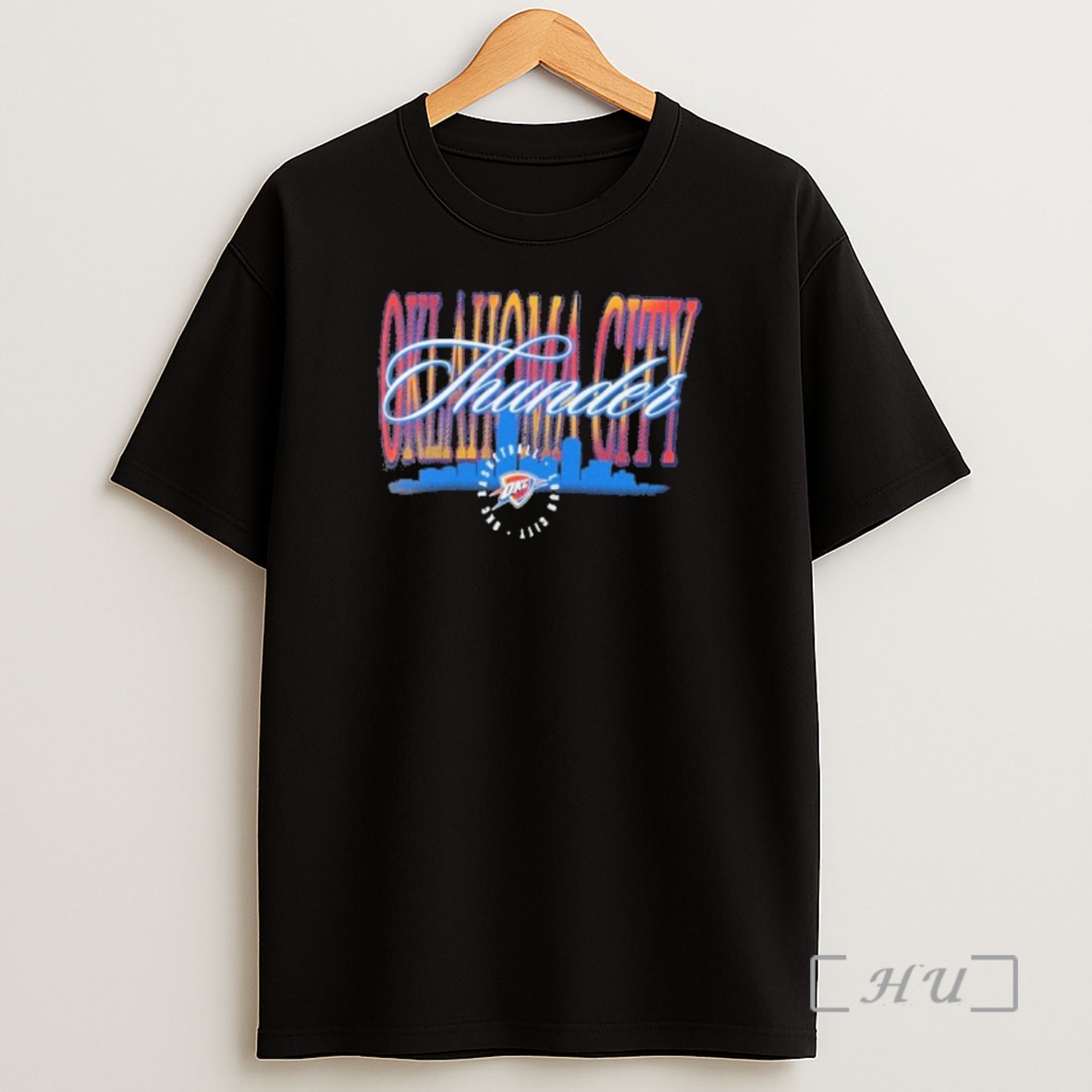Officials Oklahoma City Thunder Chase Chrome Skyline Shirt Sweatshirt Tee
