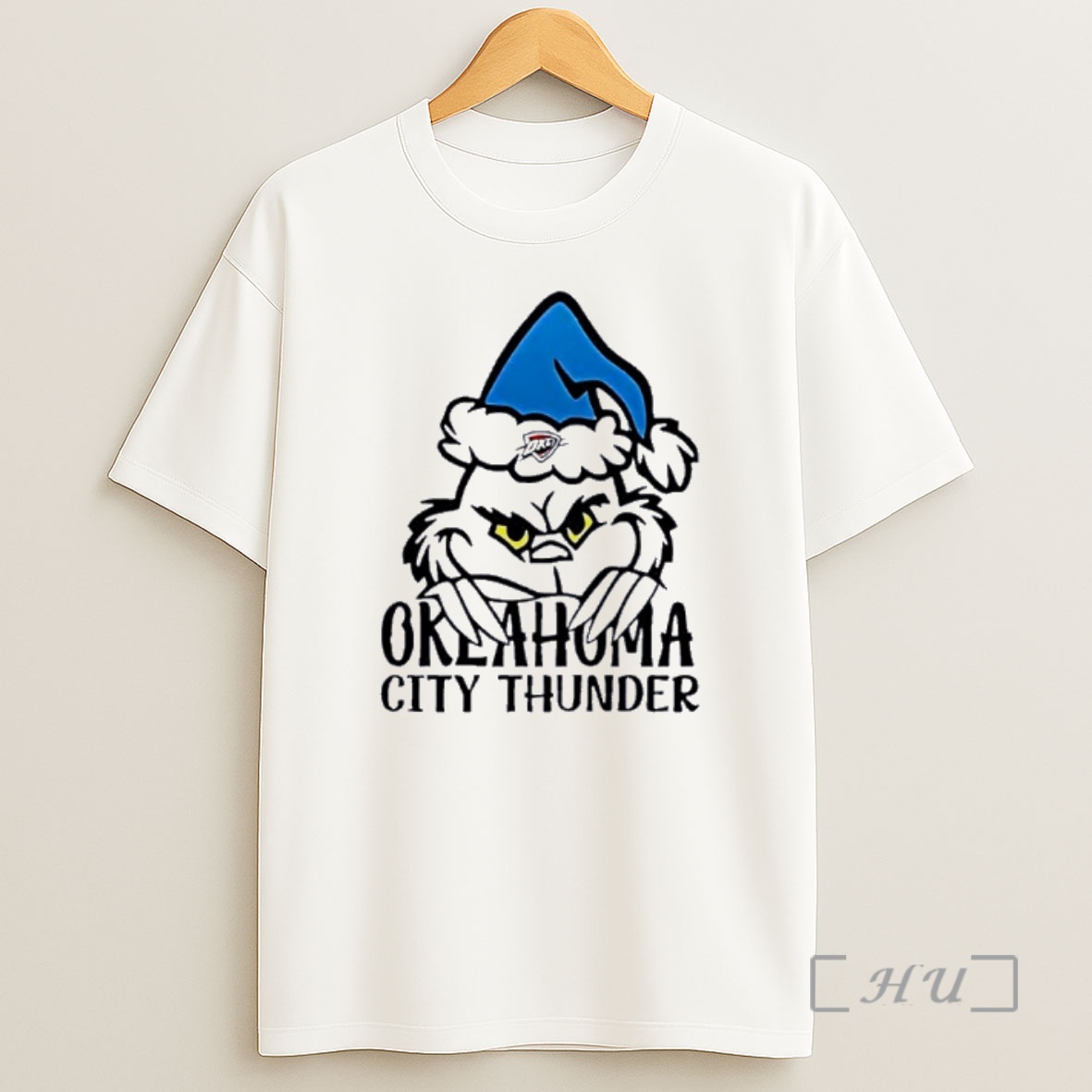 Officials Oklahoma City Thunder Grinch Holiday Shirt Sweatshirt Tee