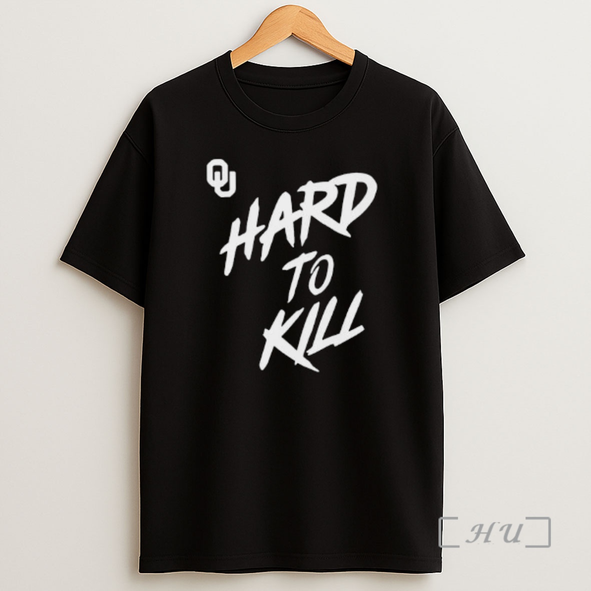 Officials Oklahoma Football Taylor Wein Hard To Kill Circle Black Shirt Sweatshirt Tee