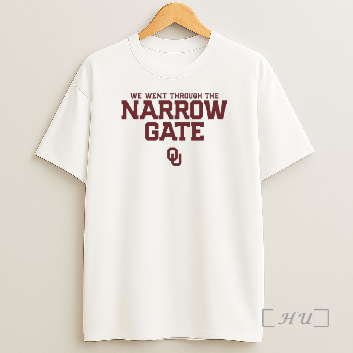 Officials Oklahoma Football We Went Through The Narrow Gate Premium Shirt Sweatshirt Tee