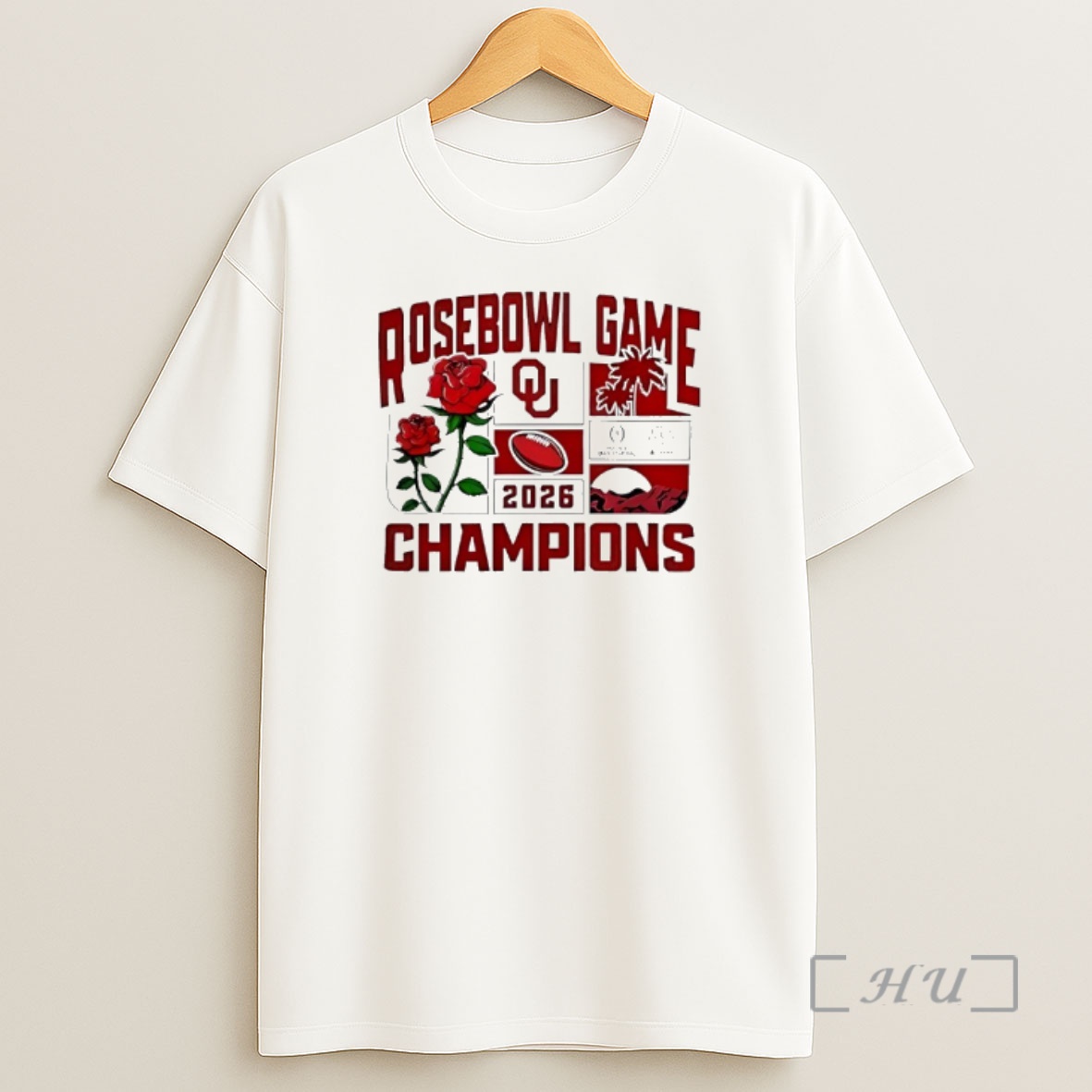 Officials Oklahoma Sooners Football 2026 Rose Bowl Champions Shirt Sweatshirt Tee
