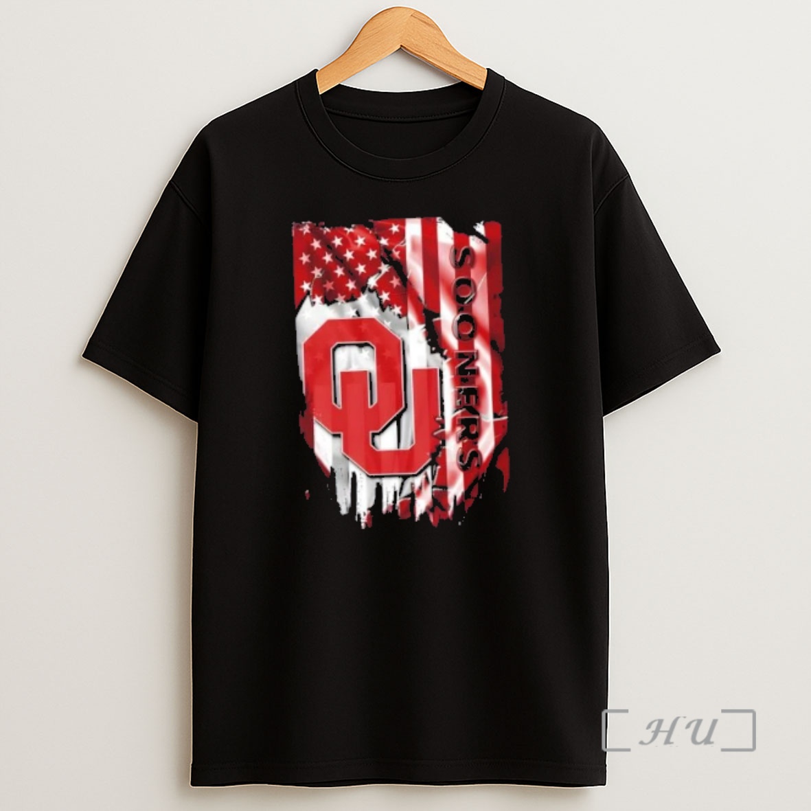 Officials Oklahoma Sooners Football X American Flag Shirt Sweatshirt Tee