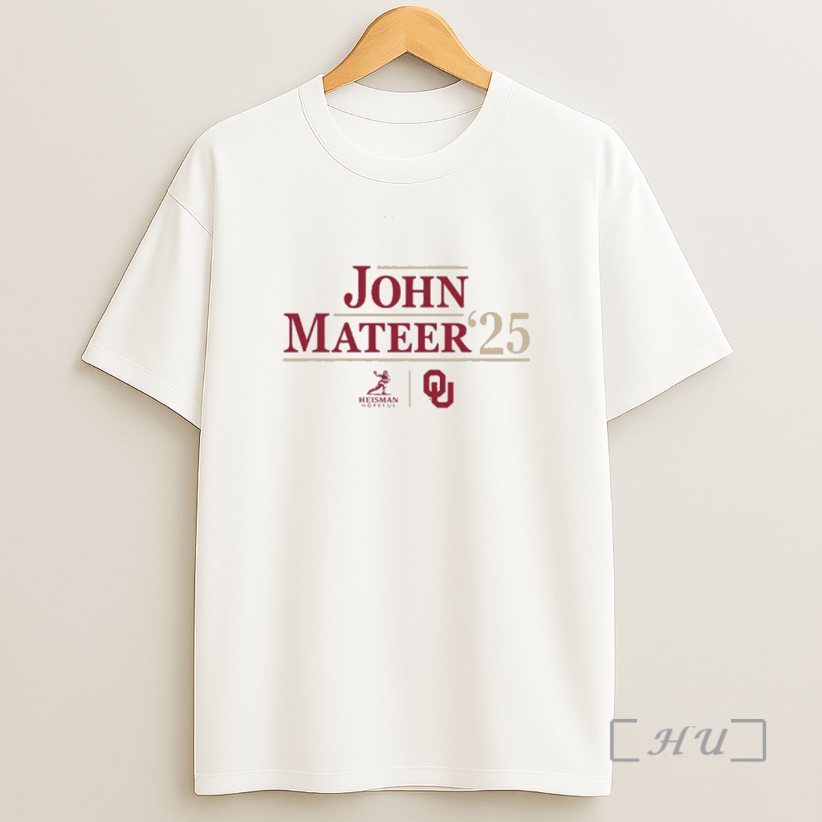 Officials Oklahoma Sooners Ncaa Football John Mateer 25 Heisman Campaign Shirt Sweatshirt Tee