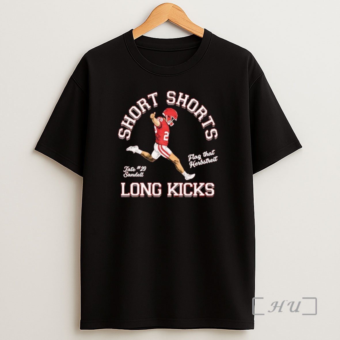 Officials Oklahoma Sooners Tate Sandell Short Shorts Flag That Herbstreit Long Kicks Shirt Sweatshirt Tee