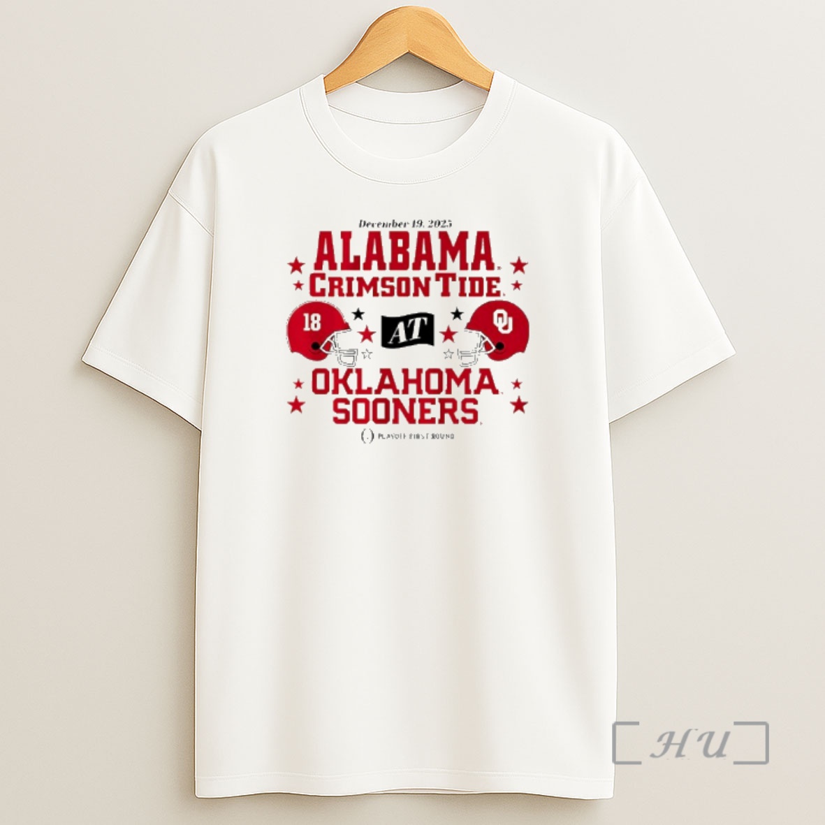 Officials Oklahoma Sooners Vs Alabama Crimson Tide 2025 Cfp First Round Matchup Shirt Sweatshirt Tee