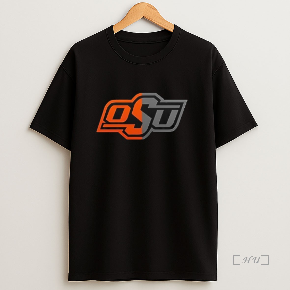 Officials Oklahoma State Cowboys Back In Black 2 Colors Double Sided Graphic Premium Shirt Sweatshirt Tee