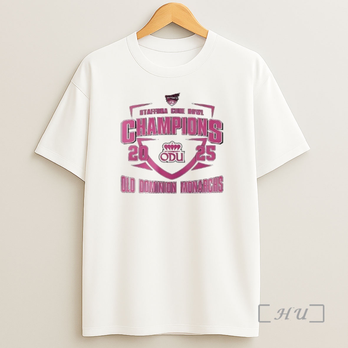 Officials Old Dominion Monarchs 2025 Cure Bowl Champion Shirt Sweatshirt Tee