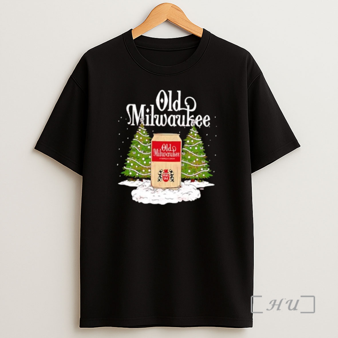 Officials Old Milwaukee Trees Happy Holidays Shirt Sweatshirt Tee