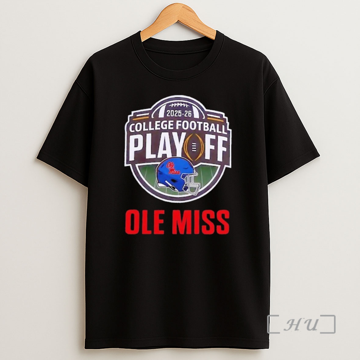 Officials Ole Miss Rebels 2025 2026 Cfp Helmet Logo Shirt Sweatshirt Tee