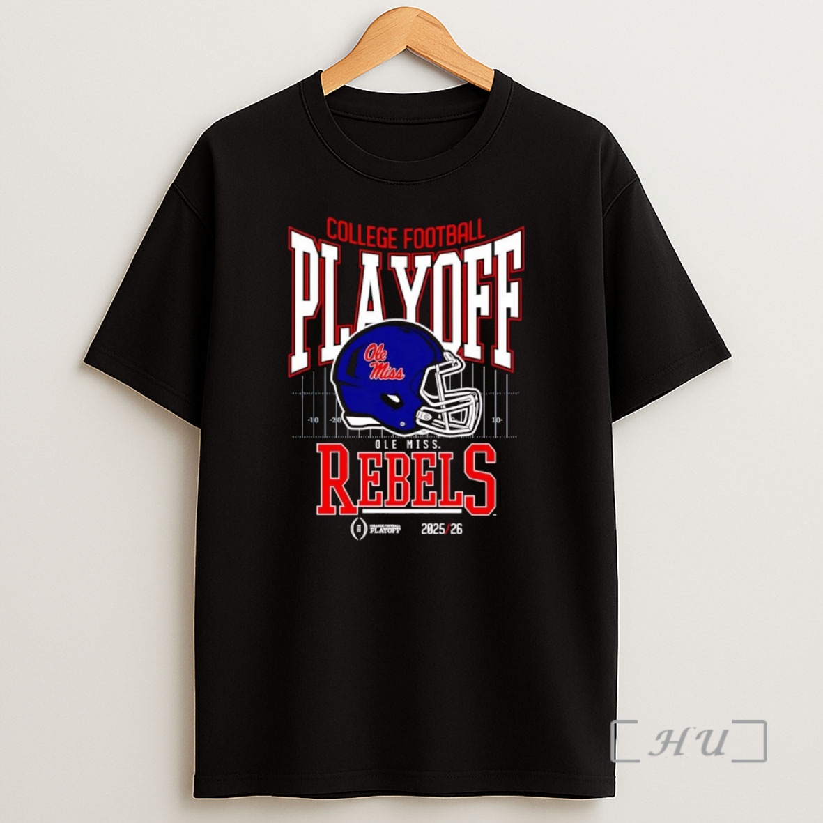 Officials Ole Miss Rebels 2025 26 College Football Playoff Cfp Helmet Premium Shirt Sweatshirt Tee