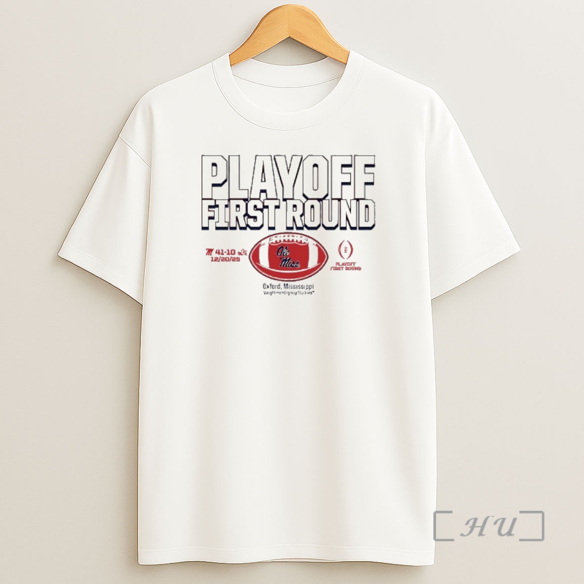 Officials Ole Miss Rebels 2025 Cfp First Round Winner Shirt Sweatshirt Tee