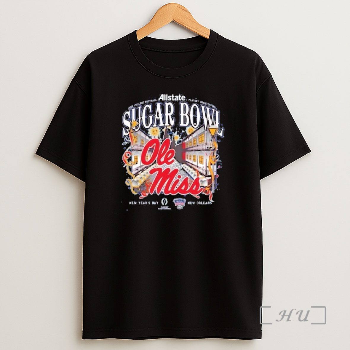 Officials Ole Miss Rebels 2026 Cfp Allstate Quarterfinal Sugar Bowl Shirt Sweatshirt Tee