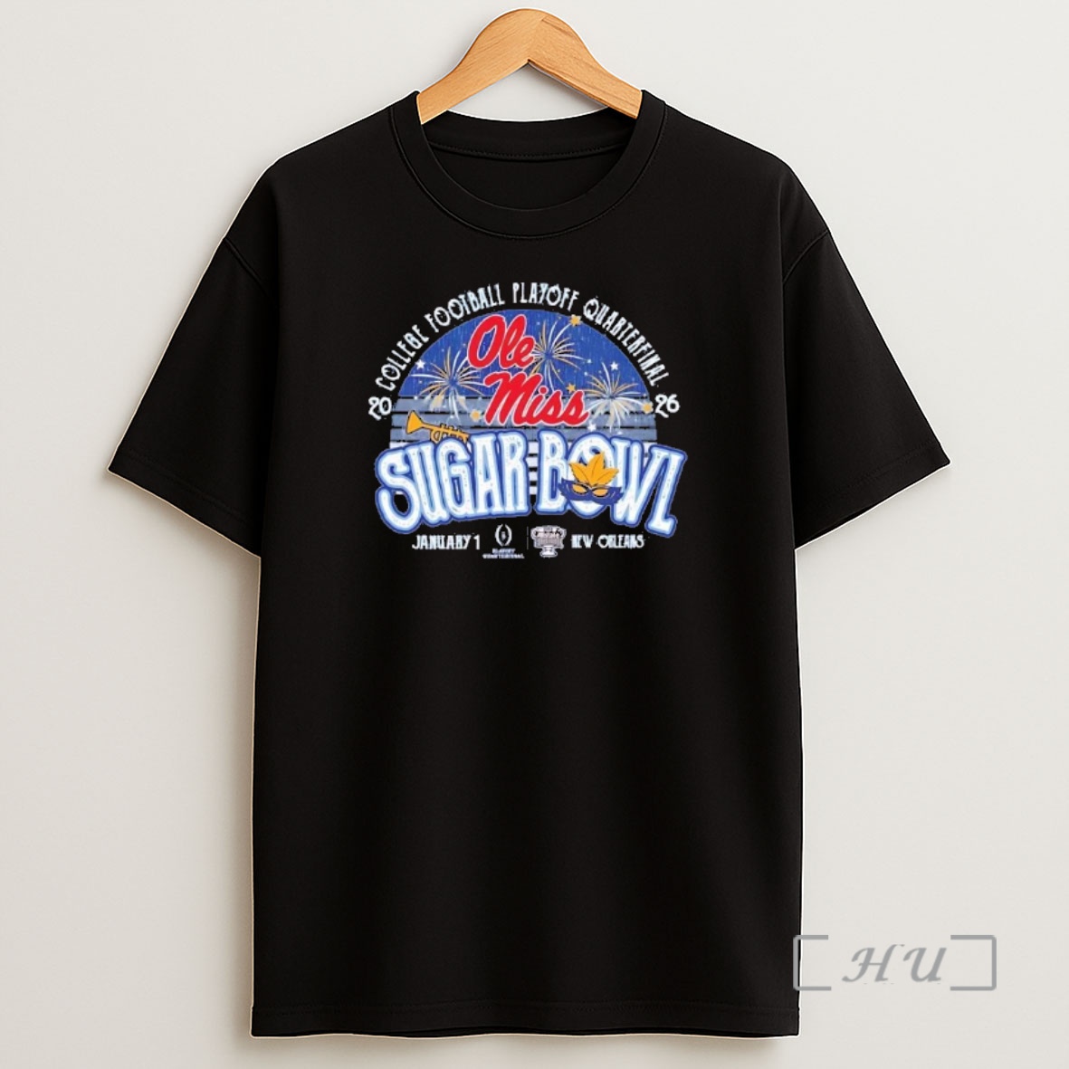Officials Ole Miss Rebels 2026 Cfp Quarterfinal Sugar Bowl Shirt Sweatshirt Tee