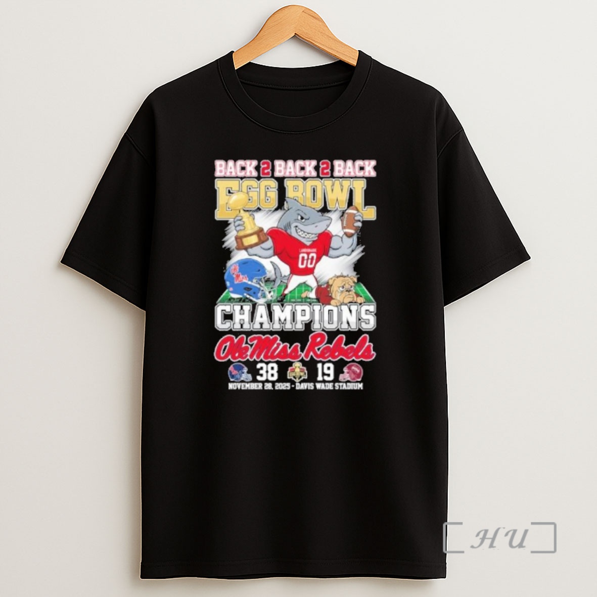 Officials Ole Miss Rebels Beat Mississippi State Back 2 Back 2 Back The Egg Bowl Champions Premium Shirt Sweatshirt Tee