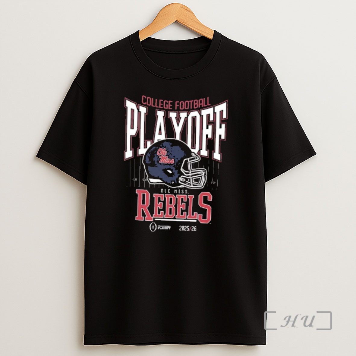 Officials Ole Miss Rebels College Football Playoff 2025 26 Helmet 2 Sided Shirt Sweatshirt Tee