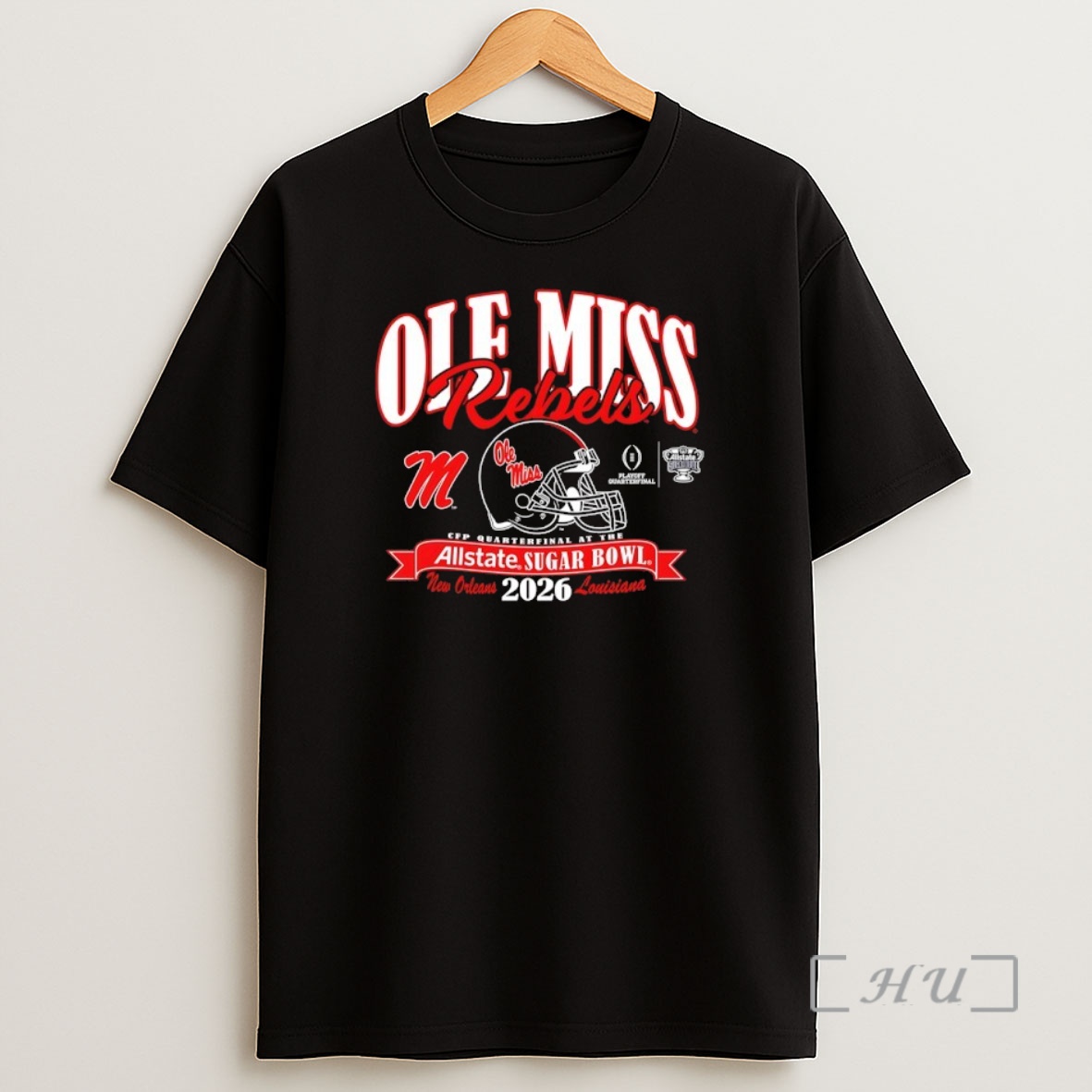 Officials Ole Miss Rebels College Football Playoff 2026 Allstate Sugar Bowl Helmet Shirt Sweatshirt Tee