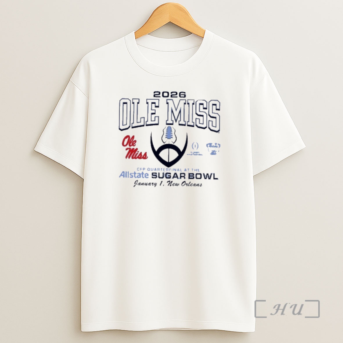 Officials Ole Miss Rebels Football 2025 Allstate Sugar Bowl Bound Shirt Sweatshirt Tee