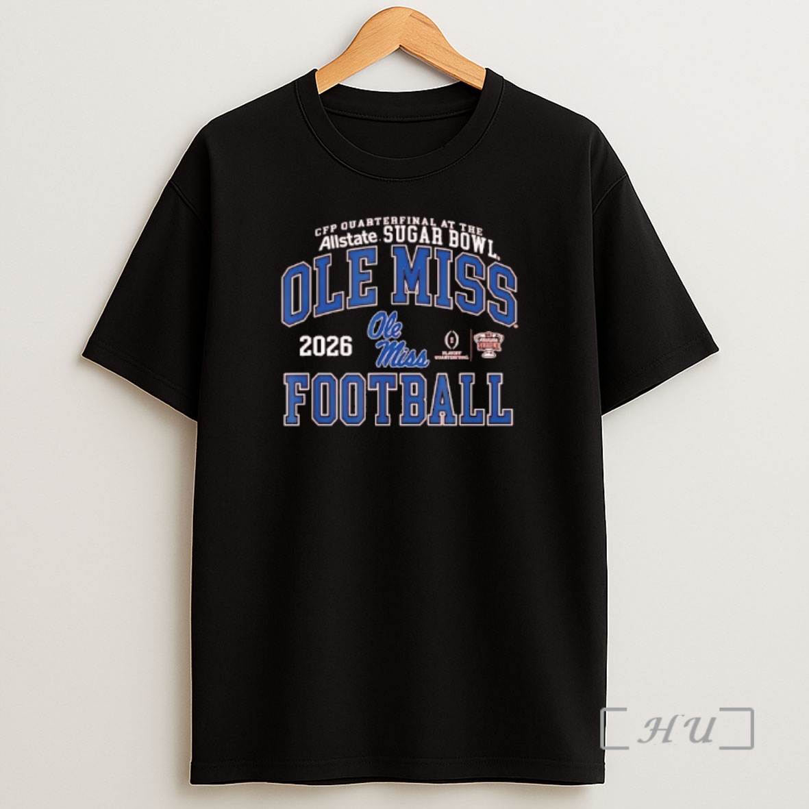 Officials Ole Miss Rebels Football Cfp Quarterfinal At The Sugar Bowl 2026 Shirt Sweatshirt Tee