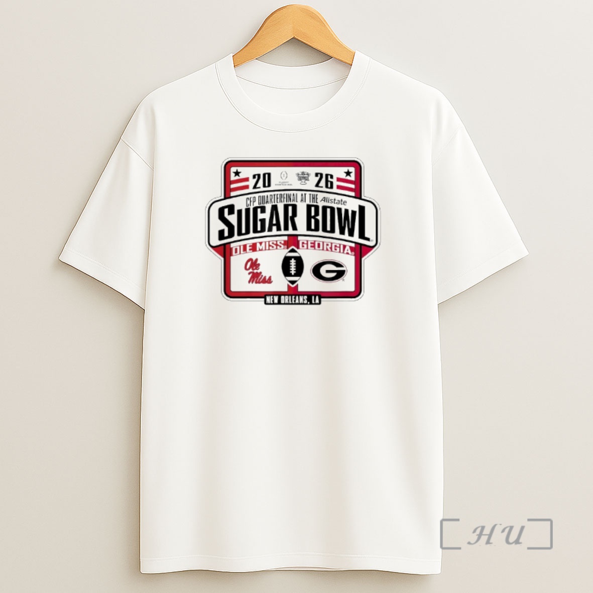 Officials Ole Miss Rebels Vs Georgia Bulldogs Allstate Sugar Bowl Cfp Quarterfinal At The New Orleans La Shirt Sweatshirt Tee