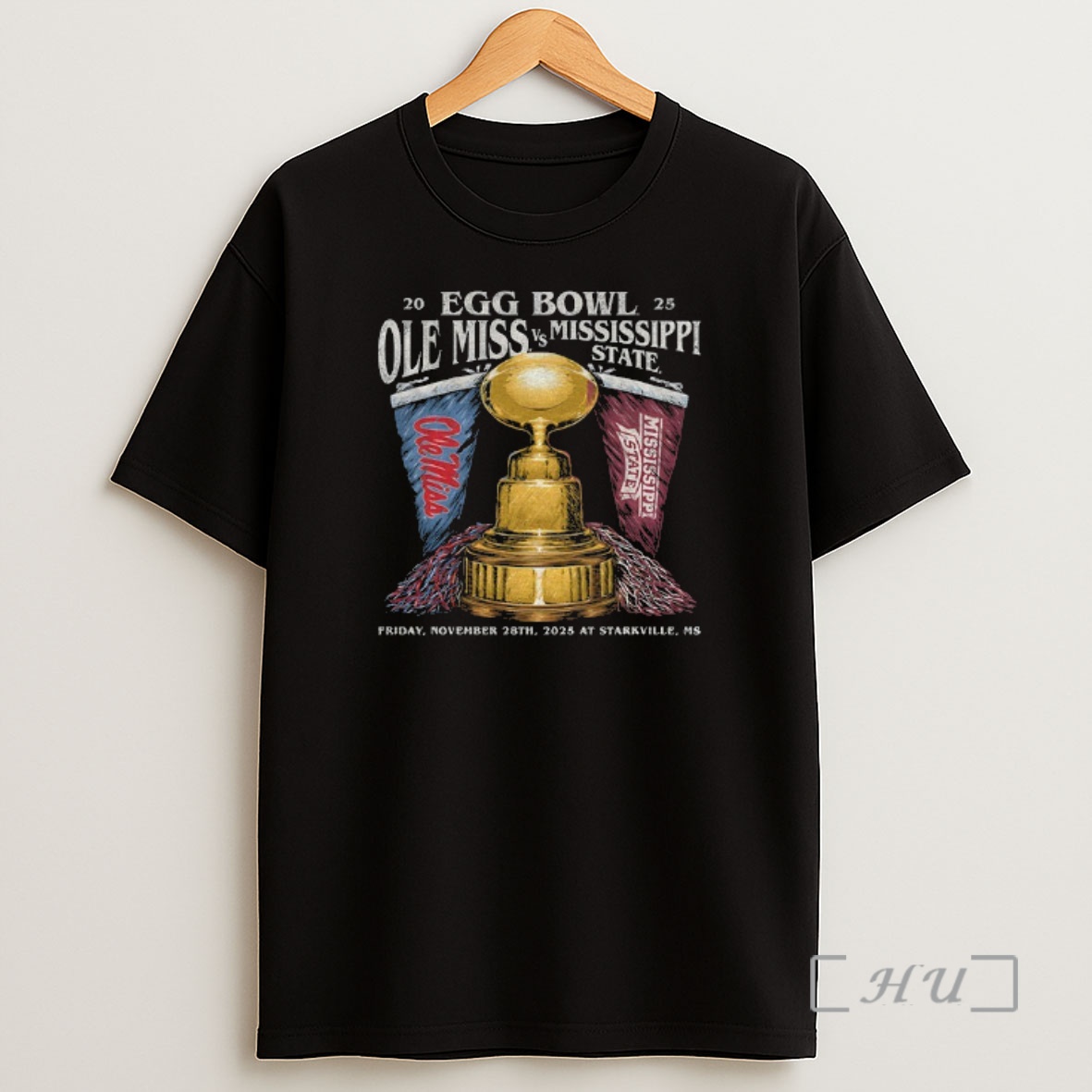 Officials Ole Miss Vs Mississippi State Football Egg Bowl 2025 Friday November 28th At Starkville Ms Premium Shirt Sweatshirt Tee