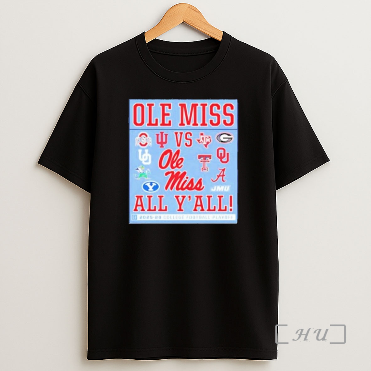 Officials Ole Miss Vs Yall Cfp 2025 26 Shirt Sweatshirt Tee