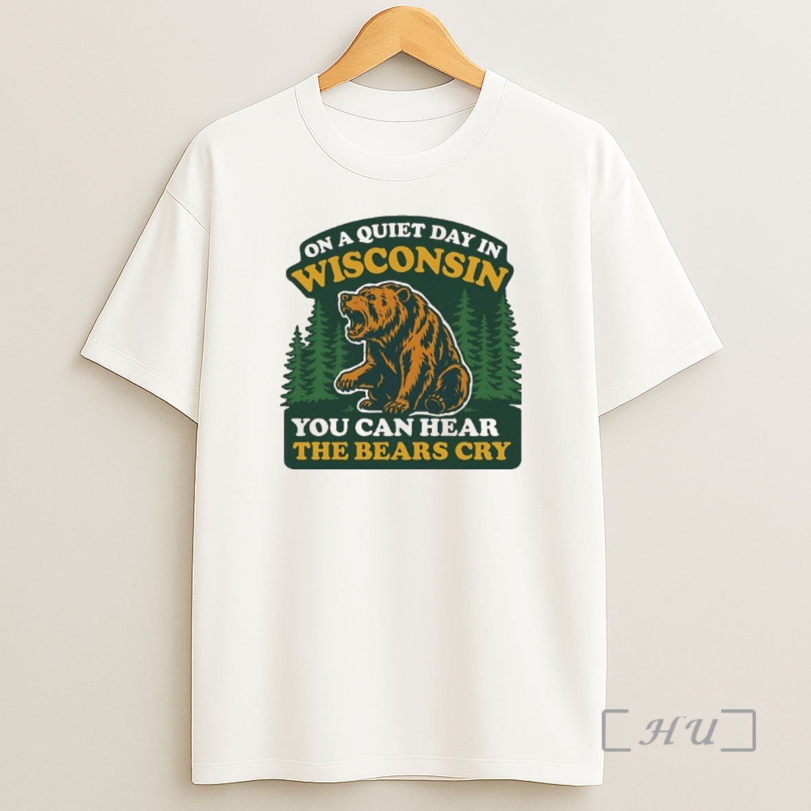 Officials On A Quiet Day In Wisconsin You Can Hear The Bears Cry Shirt Sweatshirt Tee